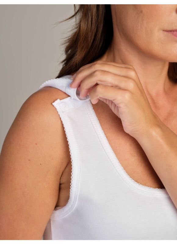 Haut Col Monté Noir Sans Manches – Idéal Pour Soirée & Cocktail – Coupe Régulière, Boutons Pression